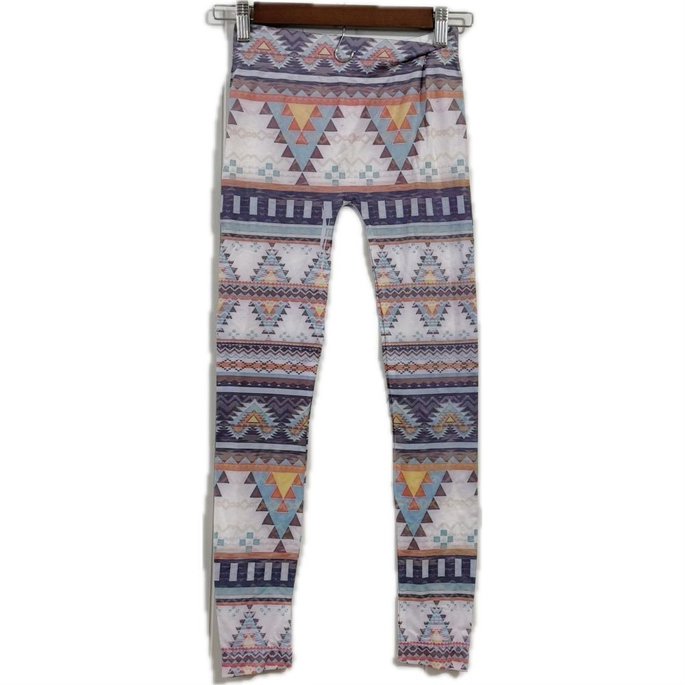 F&F Pastel Geometric Leggings‎